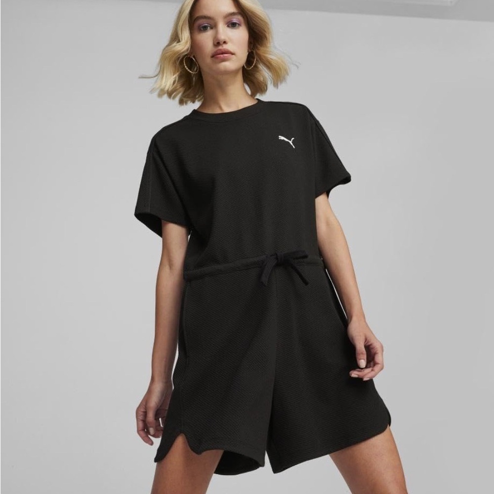 Black Puma Romper Size Medium NWOT
